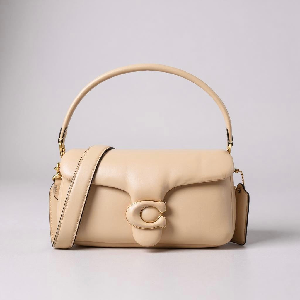 NEW COACH PILLOW TABBY 26 WHITE CREAM IVORY Y2K