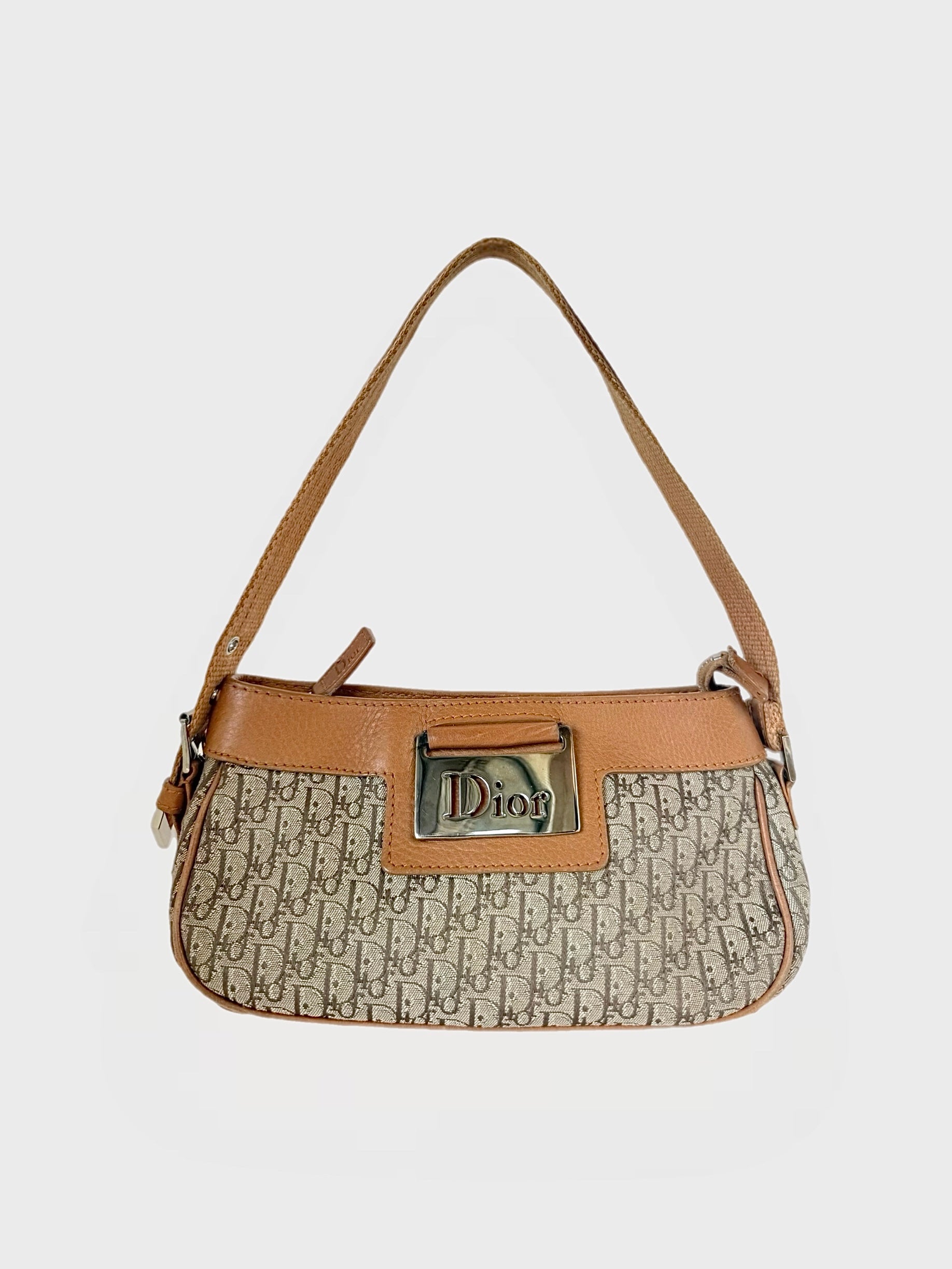 Y2K DIOR COLUMBUS VINTAGE TROTTER TAN