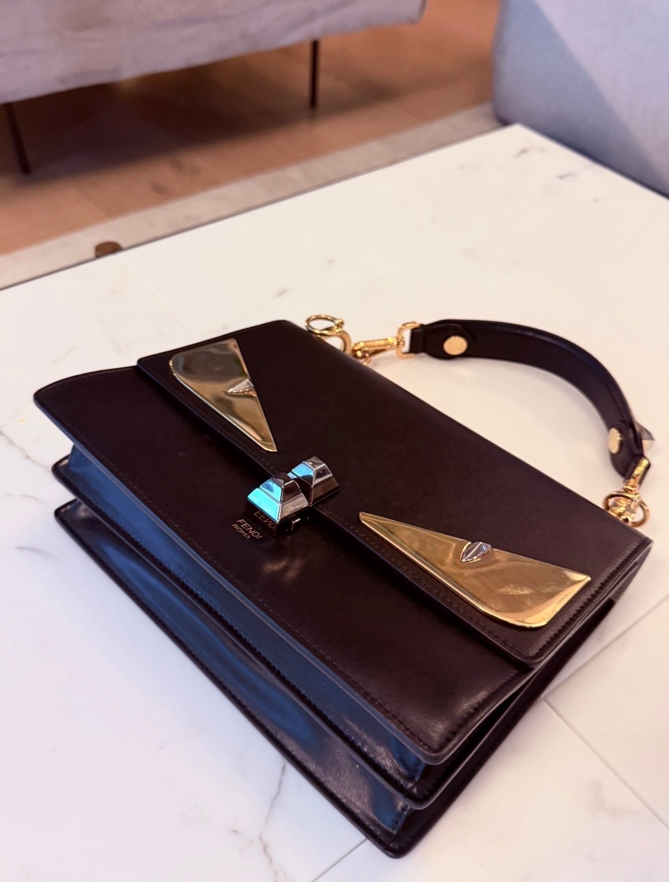 FENDI KAN I MONSTER EYES BAG